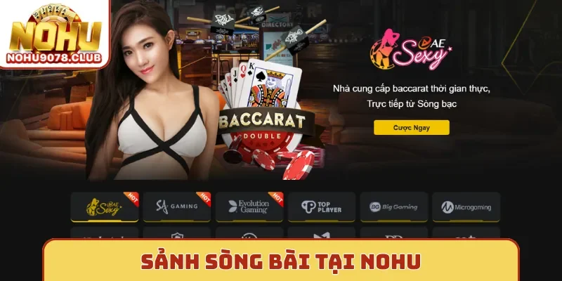 Sảnh sòng bài tại Nohu