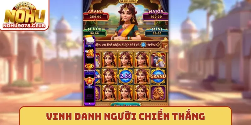 Nohu luôn Vinh danh người chiến thắng